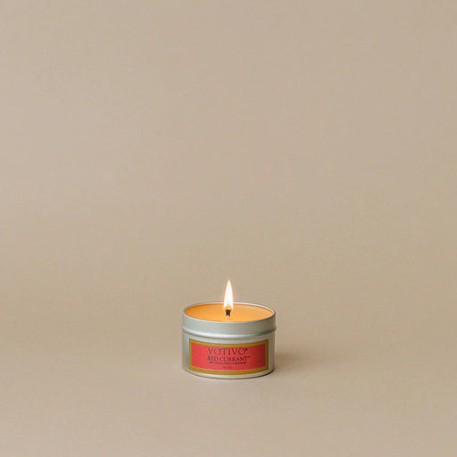 Aromatic Travel Tin Candle - Red Currant Candle Votivo 