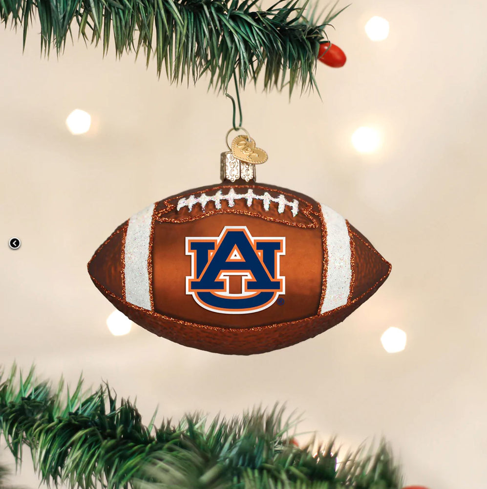 Auburn Football Ornament Ornament Old World Christmas 