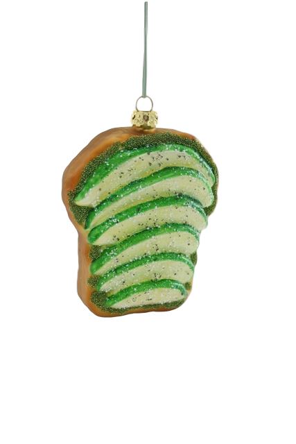 Avocado Toast Ornament Ornament Cody Foster 