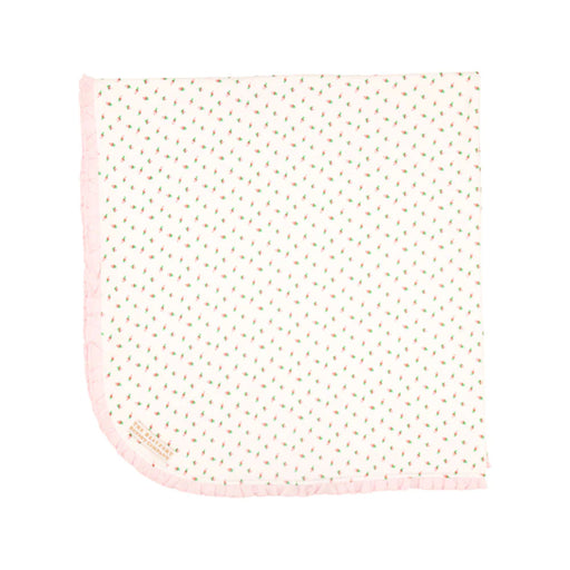 Baby Buggy Blanket - Port Royal Rosebud Baby Blanket Beaufort Bonnet 