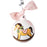 Baby's First Christmas Rocking Horse Ornament - Pink Ornament Glory Haus 