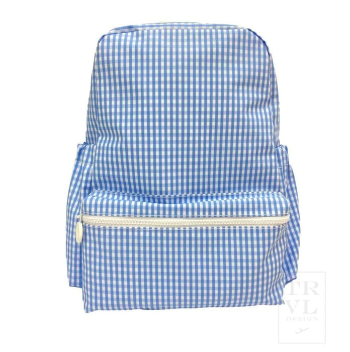 Backpacker Backpack Backpacks TRVL Design Light Blue 