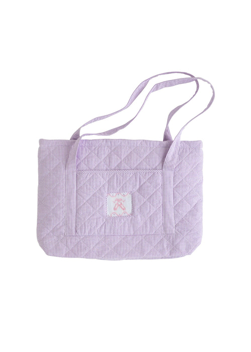 Ballet Smocked Quilted Luggage Bags and Totes Little English Tote 