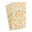Baroque Paper Guest Towel Napkins in Ivory - 15 Per Package Paper Napkins Caspari 