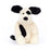 Bashful Black and Cream Puppy Plush Toy JellyCat 