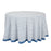 Batik Tablecloth 108" Round Indigo Table Cloth Amanda Lindroth 