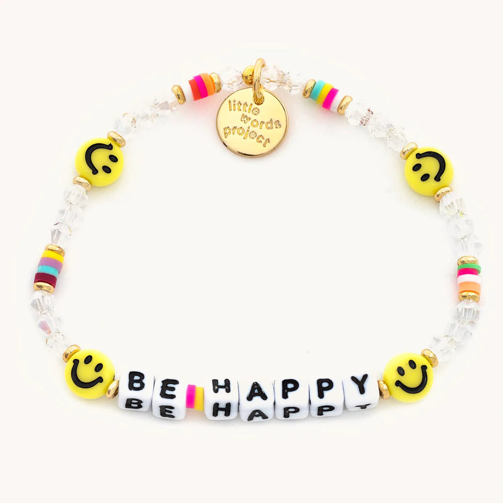 Be Happy Bracelet Bracelet Little Words Project 