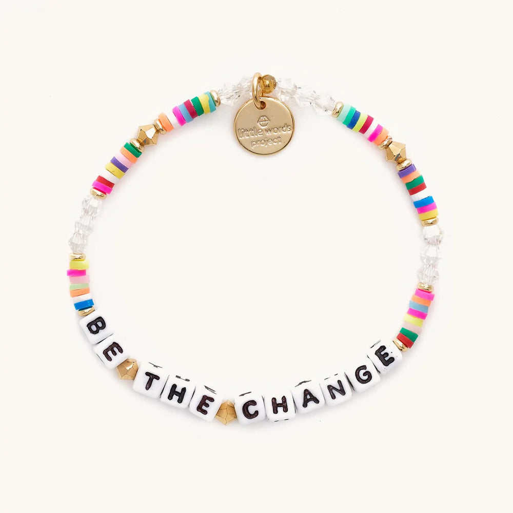 Be the Change Bracelet Bracelet Little Words Project 