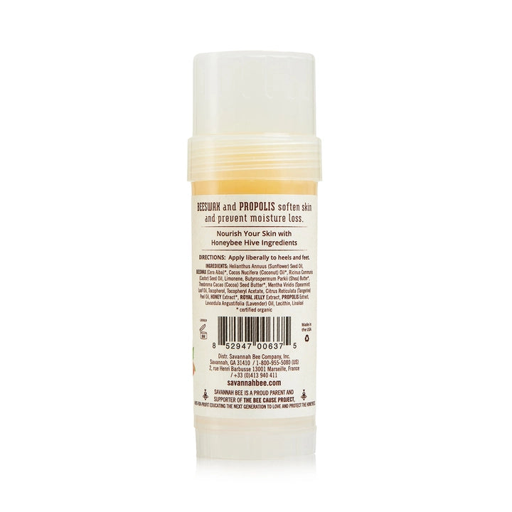 Beeswax Heel Balm - Tangerine Spearmint Food Savannah Bee Company 