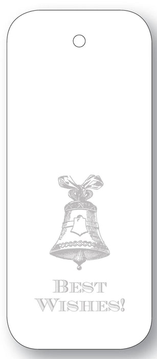 Best Wishes Wedding Bell Gift Tag Stationery Maison de Papier 