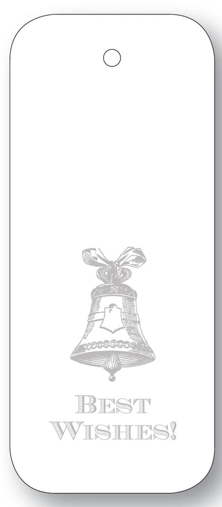 Best Wishes Wedding Bell Gift Tag Stationery Maison de Papier 