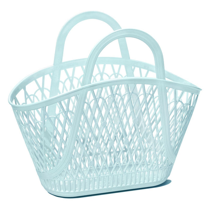 Betty Basket Tote Bags and Totes Sun Jellies Blue 