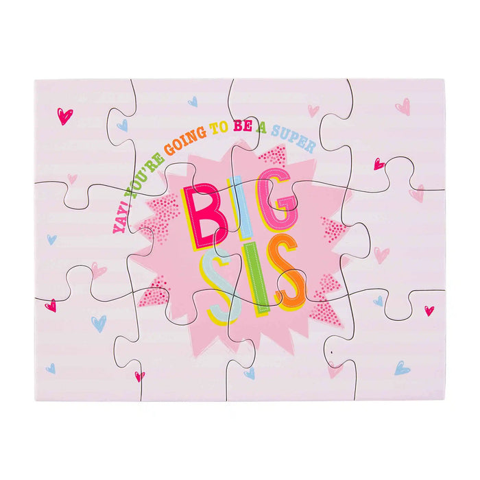 Big Sister Announcement Puzzle Puzzle MudPie 