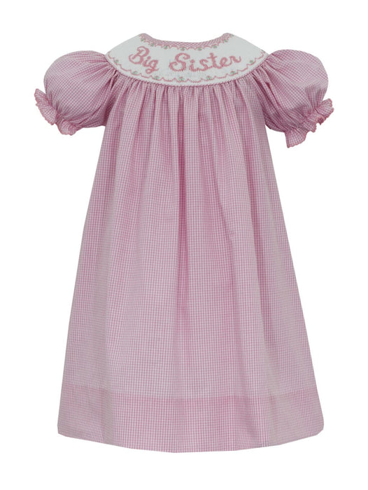 Big Sister Smocked Dress — The Horseshoe Crab