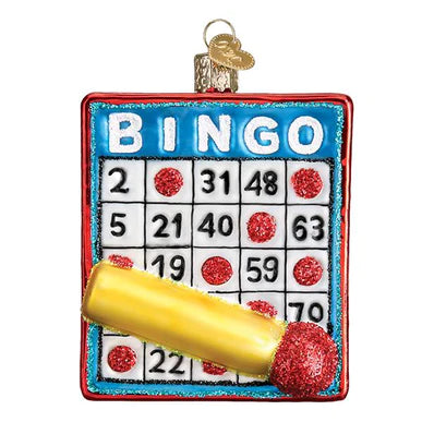 Bingo Ornament Ornament Old World Christmas 