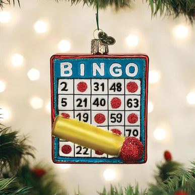 Bingo Ornament Ornament Old World Christmas 