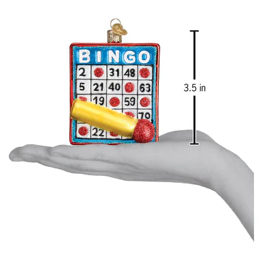 Bingo Ornament Ornament Old World Christmas 