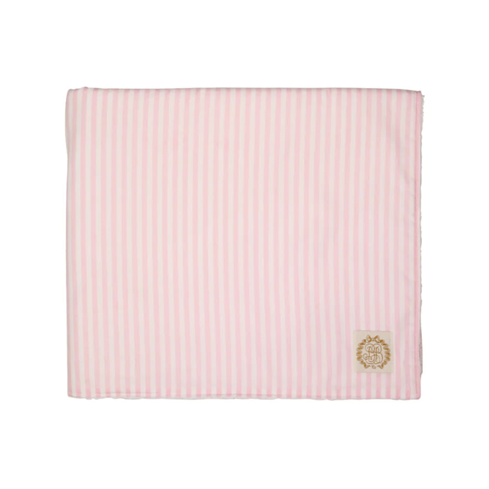 Bishop Bath & Beach Towel - Pinckney Pink Stripe Towel Beaufort Bonnet 