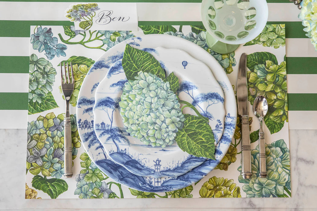 Blooming Hydrangea Placemats Placemats Hester and Cook 