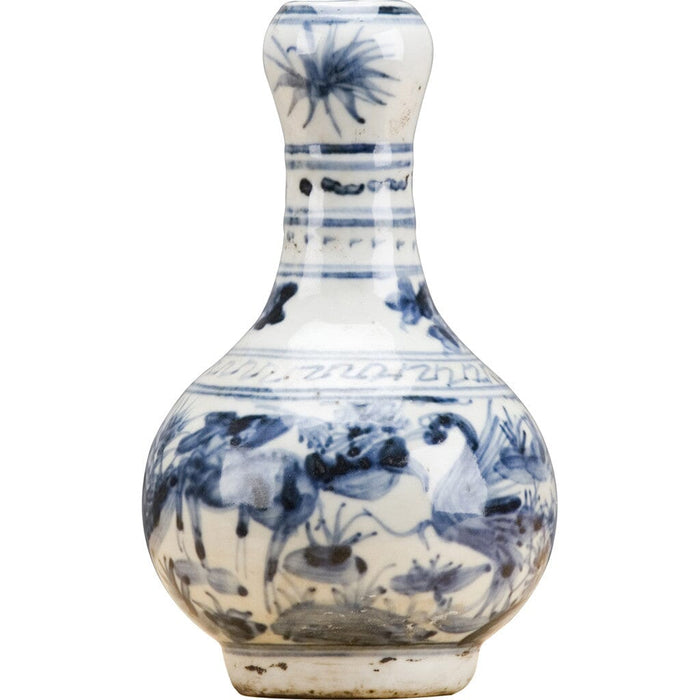 Blue And White Classic Vase Vase Danny's Fine Porcelain 