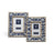 Blue Belle Bone Inlay Photo Frame Picture Frames Two's Company 