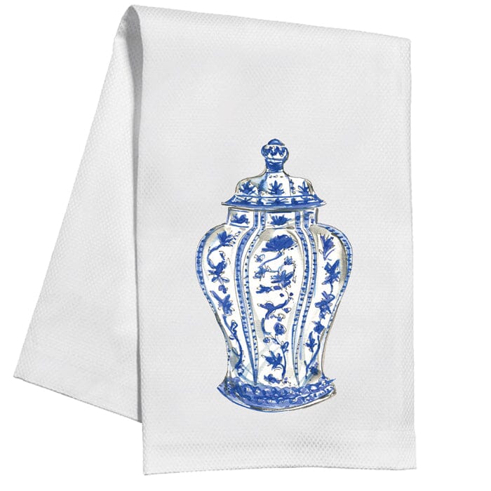 Blue Urn Kitchen Towel Kitchen Towel Rosanne Beck 