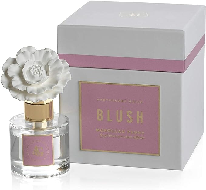 Blush Porcelain Diffuser - Moroccan Peony Home Decor Zodax 