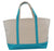 Boat Tote Totes CB Station Turquoise Large 