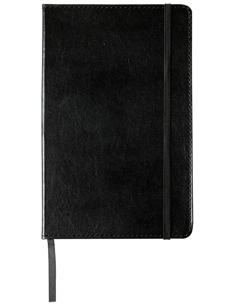Bonded Leather Journal- 5" X 8.2" Dopp kits CR Gibson Black 