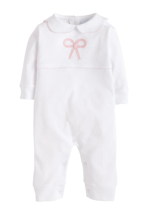 Bow Crochet Playsuit Long Alls Little English 