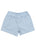 Boys Sun Shorts - Light Blue Boy Shorts Properly Tied 