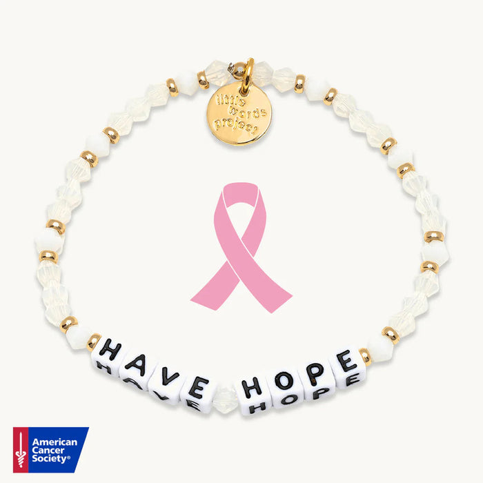 Breast Cancer Have Hope Bracelet Bracelet Little Words Project 