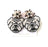 Bulldog Earrings Earrings Beth Ladd 