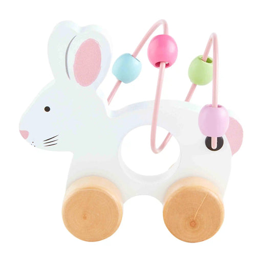 Bunny Abacus Toy - Pink Activity Toy MudPie 