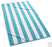 Cabana Stripe Terry Beach Towel Beach Towels Kassatex Turquoise 