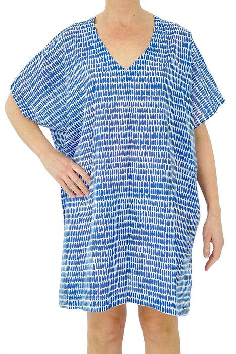 Caftan Cover-Up Cover Up See Design Navy Seeds 