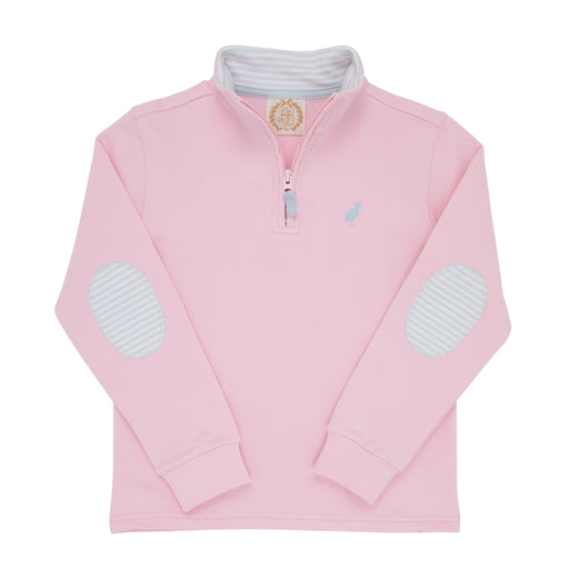 Canter Collar Half-Zip - Palm Beach Pink Girl Sweater Beaufort Bonnet 