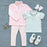 Canter Collar Half-Zip - Palm Beach Pink Girl Sweater Beaufort Bonnet 