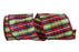 Carpenter Plaid Wire Ribbon Gift Ribbon Reliant Ribbon 4" 