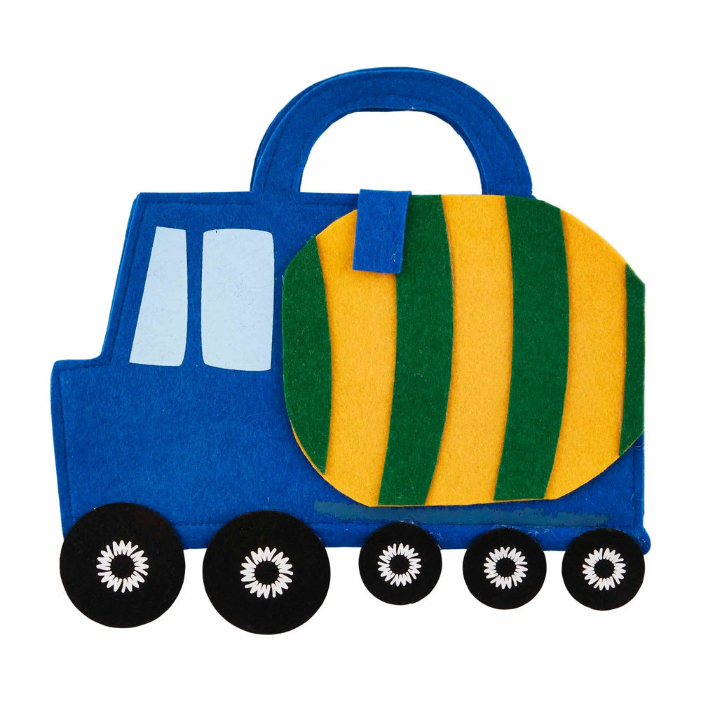 Cement Mixer Art Folio Activity Toy MudPie 