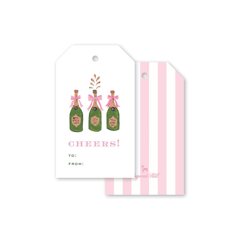 Champagne Cheers Gift Tags Gift Tag Dogwood Hill 
