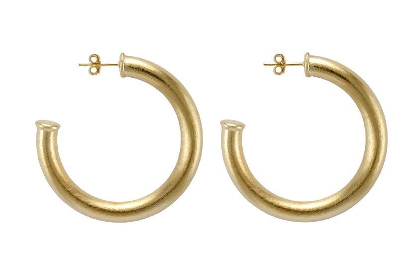 Chantal Hoops Earrings Sheila Fajl 