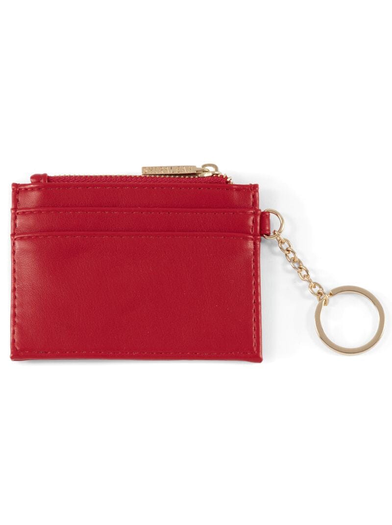 Charlie Card Case - Red credit card wallet Shiraleah 