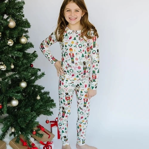 Children's Pajama Set - Nutcracker Pajamas Mary Square 6/7 
