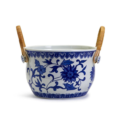 Chinoiserie Blue and White Party Bucket Bucket Two's Company 