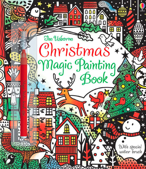Christmas Magic Painting Book Book Usborne 