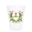 Christmas Single Initial Cups Drinkware Print Appeal L 