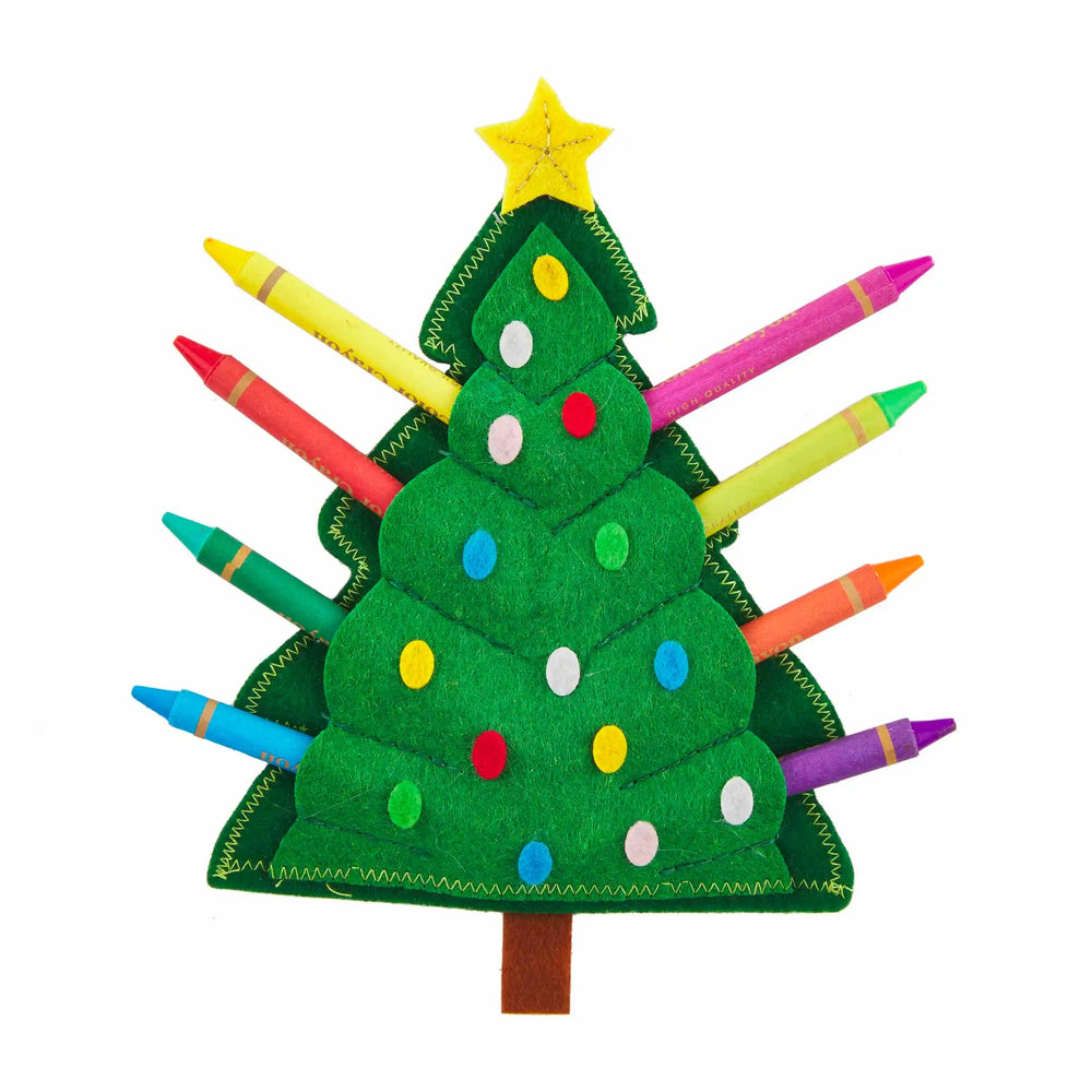 Christmas Tree Crayon Holder Christmas Decor MudPie 