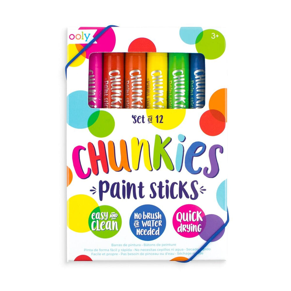 Chunkies Paint Sticks Original Pack - Set of 12 Activity Toy Ooly 