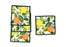 Citrus Print Cocktail Napkins - Set of 4 Cocktail Napkins Coton Colors 